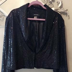 Ashley Stewart Sequin Jacket